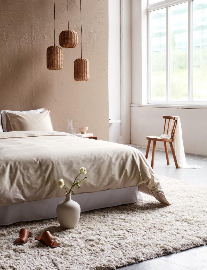 Bambukudde - Tvåsidig design för svalka & värme