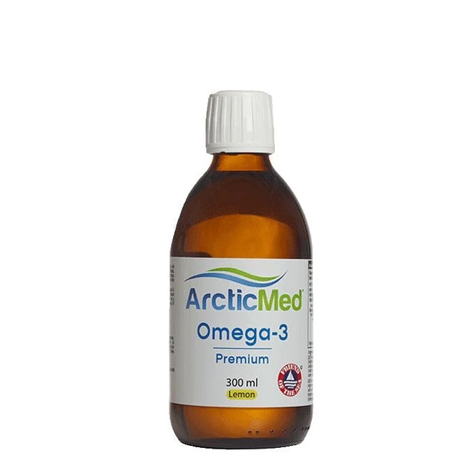 Omega-3 Premium Lemon – ArcticMed | För hjärna, nervsystem och energi (300 ml)