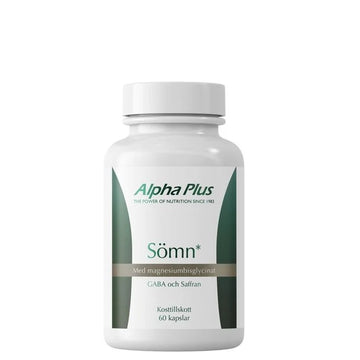 Sömn – Alpha Plus | För kvällsrutin, nervsystem och återhämtning (30 doser)
