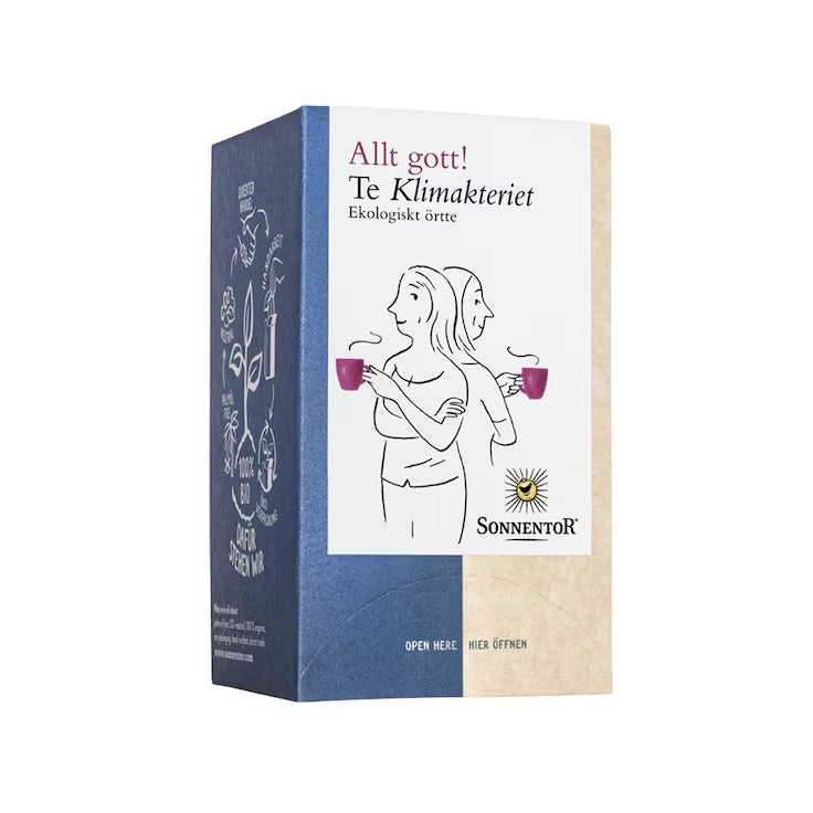 Klimakteriestöd Te – balans, lugn & hormonell harmoni