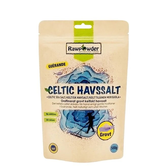 Celtic Havssalt Grov – Mineralrikt havssalt för djup näring & naturlig balans