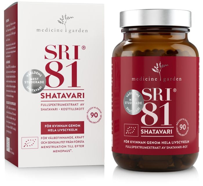 SRI81® Shatavari - Kvinnlig styrka & hormonell harmoni
