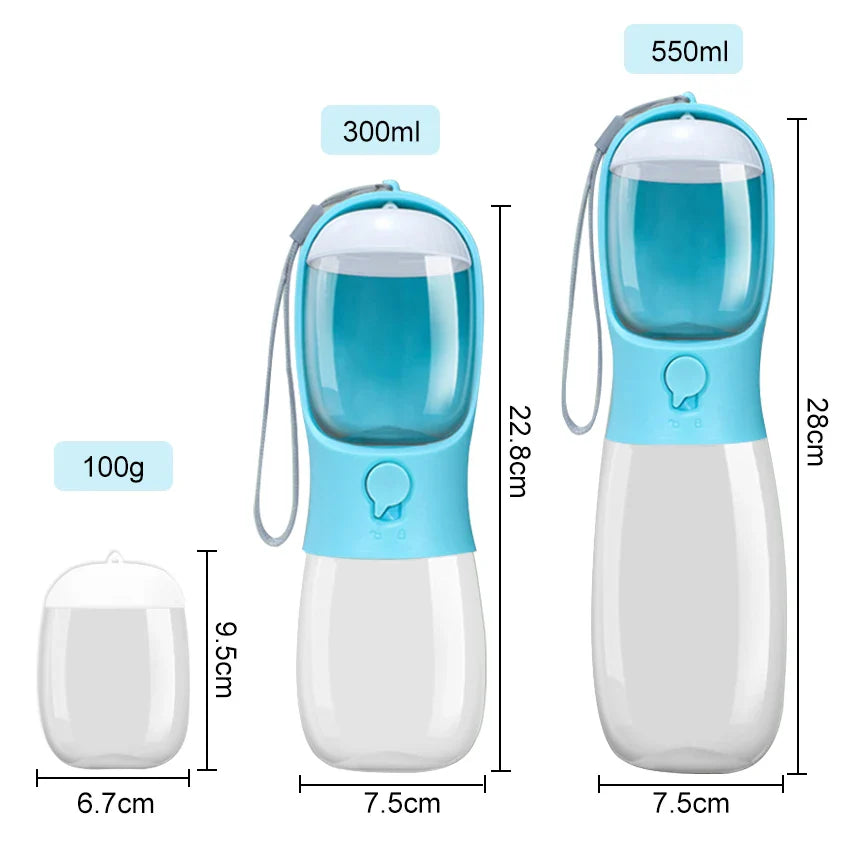 EIRA PET FLOW - Portabel vattenflaska och matare för hundar