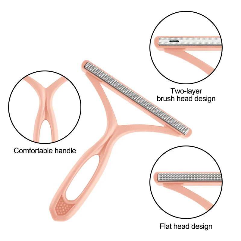 EIRA CLEAN DUO - Dubbelsidig manuell hår- och ludd­borttagare