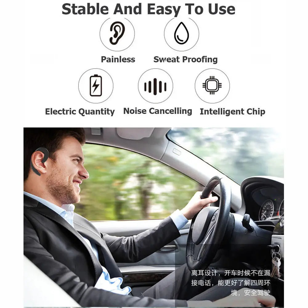 AURA SOUND - Hörlurar med Bone Conduction